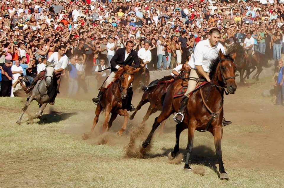 L'Ardia in onore di San Costantino a Sedilo