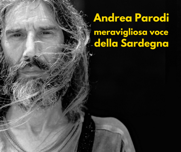 Andrea Parodi, meravigliosa voce della Sardegna